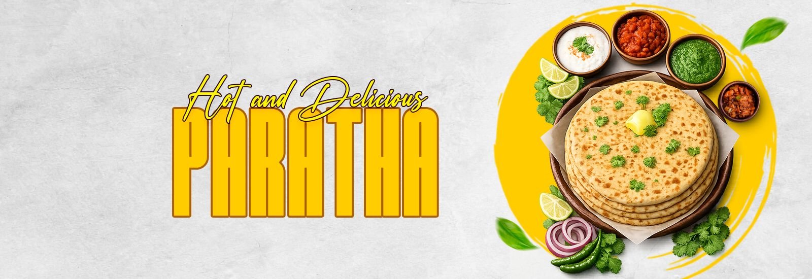 Paratha banner